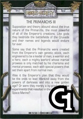 The Primarchs III